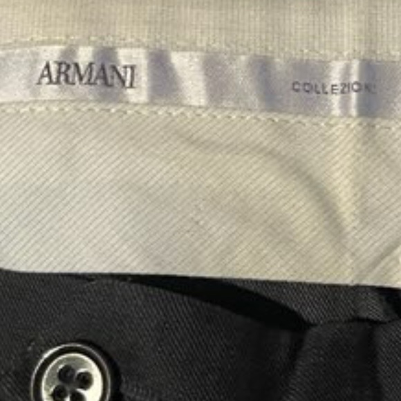 Host Pick🔥 ARMANI MENS DRESS PANTS - SIZE 34 - Like New - Picture 3 of 4